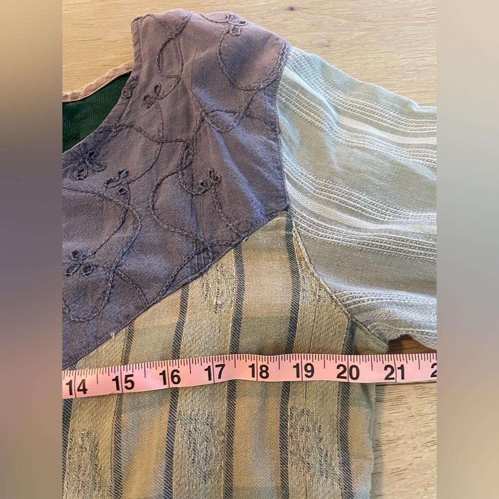 Vintage Sacred Threads Multicolor Patchwork Maxi … - image 4